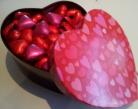 PINK & RED MILK CHOCOLATE HEARTS 1KG
