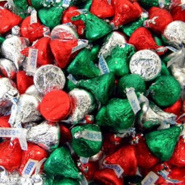 XMAS HERSHEYS KISSES 1KG