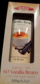 ORGANIC VANILLA BEAN PASTE 320g