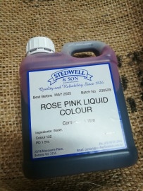 ROSE PINK FOOD LIQUID COLOURING 1L