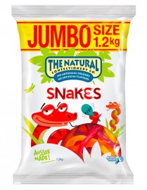 The Natural Confectionery Company Snakes Jumbo 1.2kg