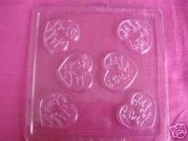 WEDDING CHOCOLATE MOULD no.1