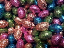 MILK CHOCOLATE EASTER EGGS 1KG