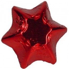 RED CHOCOLATE STARS 1KG